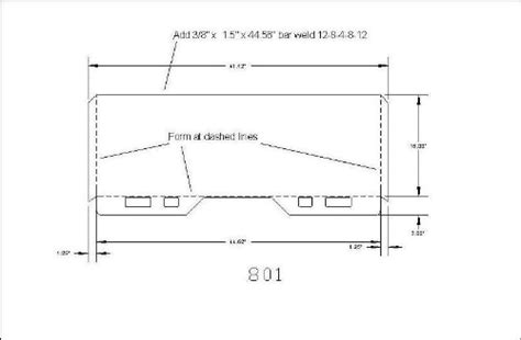 skid steer quick attach blueprint